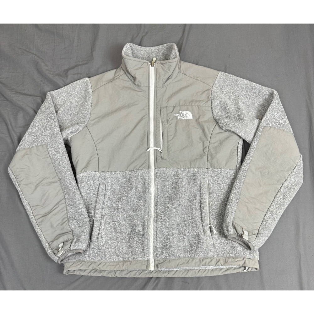 The North Face Denali Polartec Fleece Jacket Grey Women Small ANLP